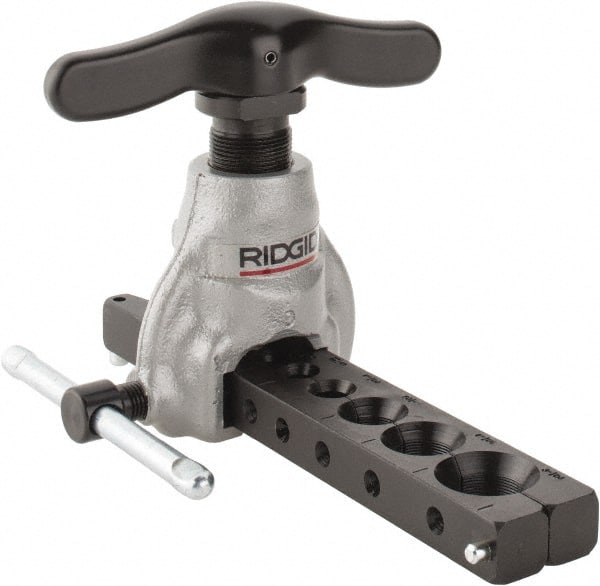 Ridgid - 3/16 to 3/4" Pipe Capacity, Flaring Tools & Tube Expanders - Cuts Steel, Stainless Steel, Hard Copper & Brass - Exact Tooling