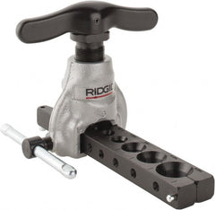 Ridgid - 3/16 to 3/4" Pipe Capacity, Flaring Tools & Tube Expanders - Cuts Steel, Stainless Steel, Hard Copper & Brass - Exact Tooling