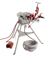 Ridgid - Metal Metal Cutting and Forming Machine Stand - For Use with Model 122XL Copper and Stainless Steel Cutting Machines, Model 300 Power Drive - Exact Tooling