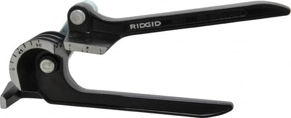 Ridgid - 1/4 to 3/8" Capacity, Tubing Bender - Works on Soft Copper & Thin-Walled Tubing - Exact Tooling