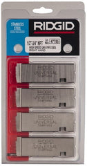 Ridgid - 1 - 11-1/2 - 2 - 11-1/2 NPT Thread, 16° Hook Angle, Right Hand, High Speed Steel Pipe Chaser - Ridgid 504 Compatibility - Exact Tooling