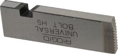 Ridgid - 5/8-11 UNC Thread, 0° Hook Angle, Right Hand High Speed Steel Chaser - Ridgid 504A, 711, 811A, 815A, 816, 817, 911 Compatibility - Exact Tooling