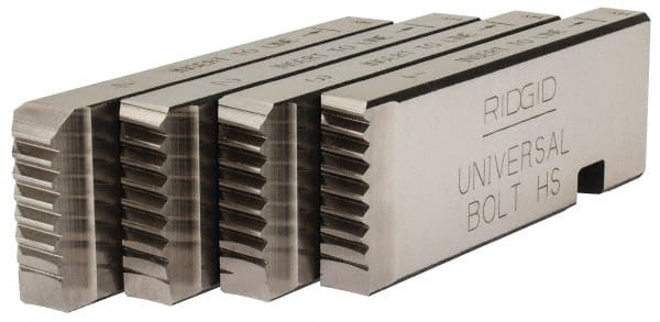 Ridgid - 7/8-9 UNC Thread, 0° Hook Angle, Right Hand High Speed Steel Chaser - Ridgid 504A, 711, 811A, 815A, 816, 817, 911 Compatibility - Exact Tooling