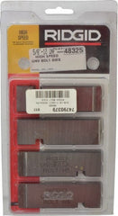 Ridgid - 5/8-18 UNF Thread, 0° Hook Angle, Right Hand High Speed Steel Chaser - Ridgid 504A, 711, 811A, 815A, 816, 817, 911 Compatibility - Exact Tooling