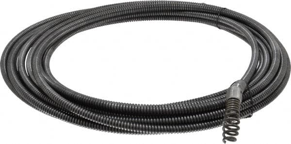Ridgid - 5/16" x 25' Drain Cleaning Machine Cable - Inner Core Drophead, 3/4" to 1-1/2" Pipe, Use with Models K39, K40 & K50 - Exact Tooling
