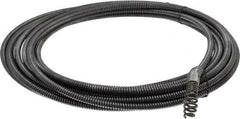 Ridgid - 5/16" x 25' Drain Cleaning Machine Cable - Inner Core Drophead, 3/4" to 1-1/2" Pipe, Use with Models K39, K40 & K50 - Exact Tooling