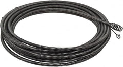 Ridgid - 5/16" x 35' Drain Cleaning Machine Cable - Inner Core Bulb Auger, 3/4" to 1-1/2" Pipe, Use with Models K39, K40 & K50 - Exact Tooling