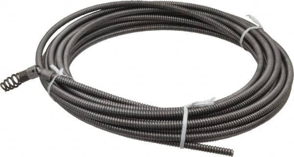Ridgid - 5/16" x 35' Drain Cleaning Machine Cable - Inner Core Drophead, 3/4" to 1-1/2" Pipe, Use with Models K39, K40 & K50 - Exact Tooling