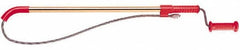 Ridgid - 1/2 Inch Cable Diameter, Compression Wrapped Inner Core, Closet and Drain Auger - Drop Head Cable Head Style - Exact Tooling