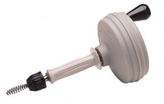 Ridgid - For 1-1/2 Inch Pipe, 2 Foot Cable Length, Handheld, Manual and Hand Drain Cleaner - Plastic Drum - Exact Tooling