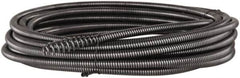Ridgid - 3/8" x 35' Drain Cleaning Machine Cable - Bulb Auger, 1-1/4" to 1-1/2" Pipe, Use with Models K39, K40 & K50 - Exact Tooling