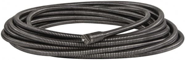 Ridgid - 3/8" x 35' Drain Cleaning Machine Cable - Male Coupling, 1-1/4" to 1-1/2" Pipe, Use with Models K39, K40 & K50 - Exact Tooling