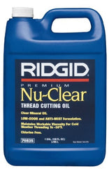 Ridgid - Nu Clear Cutting Oil - 1 Gallon Jug - Exact Tooling