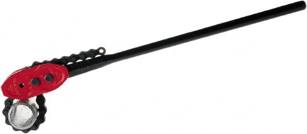 Ridgid - 12" Max Pipe Capacity, 55-1/2" Long, Chain Tong Wrench - 12" Actual OD, 64" Handle Length - Exact Tooling