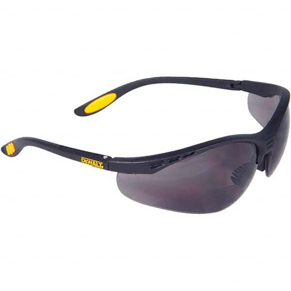 DeWALT - Magnifying Safety Glasses Diopter Lens: +1.5 Lens Coating: Scratch Resistant - Exact Tooling