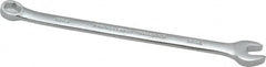 Proto - 7mm 6 Point Combination Wrench - 15° Head Angle, 5-5/32" OAL, Steel, Satin Finish - Exact Tooling