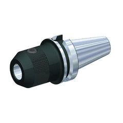 Kennametal - BT50 Taper Shank 1-1/4" Hole End Mill Holder/Adapter - 2-1/2" Nose Diam, 6" Projection, M24 Drawbar, Through-Spindle Coolant - Exact Tooling