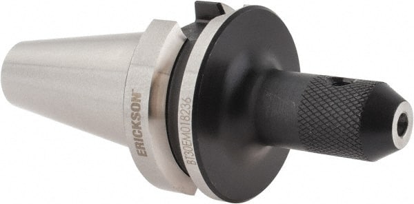 Kennametal - BT30 Taper Shank 3/16" Hole End Mill Holder/Adapter - 11/16" Nose Diam, 2.36" Projection, M12 Drawbar, Through-Spindle Coolant - Exact Tooling