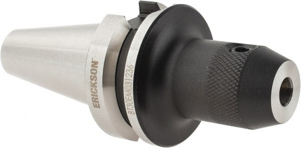 Kennametal - BT30 Taper Shank 5/16" Hole End Mill Holder/Adapter - 1" Nose Diam, 2.36" Projection, M12 Drawbar, Through-Spindle Coolant - Exact Tooling