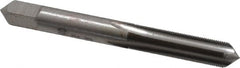 Made in USA - 5/16-40 UNS 4 Flute Bright Finish High Speed Steel Straight Flute Standard Hand Tap - Bottoming, Right Hand Thread, 2-23/32" OAL, H2 Limit, Oversize - Exact Tooling