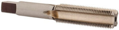 Made in USA - 5/8-20 UNS 4 Flute Bright Finish High Speed Steel Straight Flute Standard Hand Tap - Bottoming, Right Hand Thread, 3-13/16" OAL, H3 Limit, Oversize - Exact Tooling