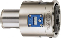 WOHLHAUPTER - 65mm Body Diam, Manual Single Cutter Boring Head - 3mm to 208mm Bore Diam, 17mm Bar Hole Diam - Exact Tooling