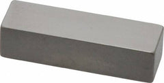 Mitutoyo - 0.3" Rectangular Steel Gage Block - Accuracy Grade 0, Includes Certificate of Inspection - Exact Tooling