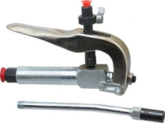 PRO-LUBE - 1/4 Inlet Thread, 1/8 Outlet Thread, Steel Grease Control Valve - FNPT Outlet Thread, FNPTF Inlet Thread - Exact Tooling