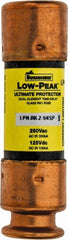 Cooper Bussmann - 125 VDC, 250 VAC, 2.25 Amp, Time Delay General Purpose Fuse - Fuse Holder Mount, 50.8mm OAL, 100 at DC, 300 at AC (RMS) kA Rating, 9/16" Diam - Exact Tooling