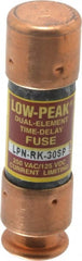 Cooper Bussmann - 125 VDC, 250 VAC, 30 Amp, Time Delay General Purpose Fuse - Fuse Holder Mount, 50.8mm OAL, 100 at DC, 300 at AC (RMS) kA Rating, 9/16" Diam - Exact Tooling