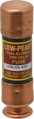 Cooper Bussmann - 125 VDC, 250 VAC, 4 Amp, Time Delay General Purpose Fuse - Fuse Holder Mount, 50.8mm OAL, 100 at DC, 300 at AC (RMS) kA Rating, 9/16" Diam - Exact Tooling