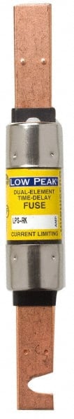 Cooper Bussmann - 300 VDC, 600 VAC, 225 Amp, Time Delay General Purpose Fuse - Bolt-on Mount, 11-5/8" OAL, 100 at DC, 300 at AC (RMS) kA Rating, 2-9/16" Diam - Exact Tooling