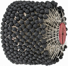 Brush Research Mfg. - 10-1/2" to 11" Bore Diam, 180 Grit, Silicon Carbide Flexible Hone - Medium, 34" OAL - Exact Tooling