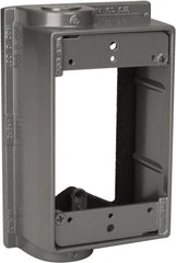 Thomas & Betts - Electrical Outlet Box Aluminum Extension Adapter - Includes Plug Gasket & Screw - Exact Tooling