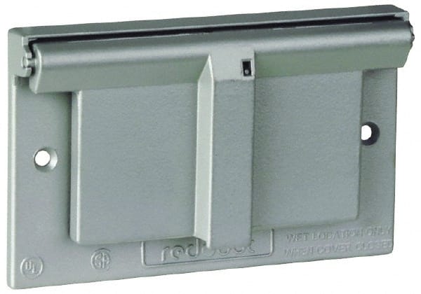 Thomas & Betts - Aluminum Electrical Box GFCI Receptacle Cover - Exact Tooling