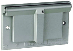 Thomas & Betts - Aluminum Electrical Box GFCI Receptacle Cover - Exact Tooling