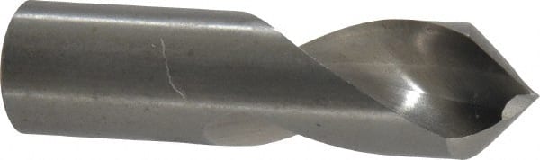 Interstate - 1/2" Body Diam, 90°, 2" OAL, High Speed Steel Spotting Drill - Exact Tooling