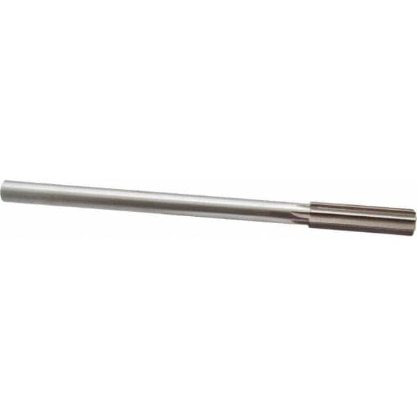 Interstate - 0.534" High Speed Steel Chucking Reamer - Exact Tooling