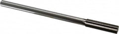 Interstate - 0.535" High Speed Steel Chucking Reamer - Straight Flute, 0.4355" Straight Shank, 2" Flute Length, 8" OAL - Exact Tooling
