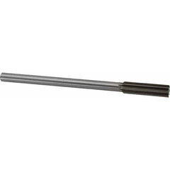 Interstate - 0.5635" High Speed Steel Chucking Reamer - Exact Tooling