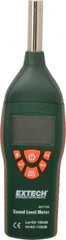 Extech - A and C Frequency Weight, LCD Display Sound Meter - 65 to 130 Decibels - Exact Tooling