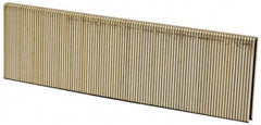 Porter-Cable - 1-1/2" Long x 1/4" Wide, 18 Gauge Narrow Crown Construction Staple - Grade 2 Steel, Galvanized Finish - Exact Tooling