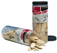 Porter-Cable - Size FF Biscuits - 150 Pieces, Tube - Exact Tooling