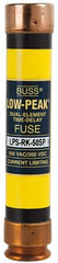 Cooper Bussmann - 300 VDC, 600 VAC, 50 Amp, Time Delay General Purpose Fuse - Fuse Holder Mount, 5-1/2" OAL, 100 at DC, 300 at AC (RMS) kA Rating, 1-1/16" Diam - Exact Tooling