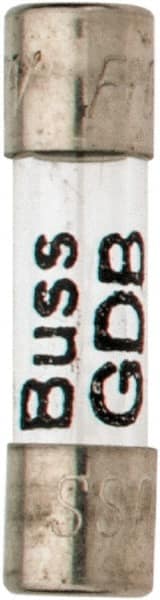 Cooper Bussmann - 250 VAC, 32 VDC, 0.1 Amp, Fast-Acting Miniature Glass Fuse - 20mm OAL, 5mm Diam - Exact Tooling
