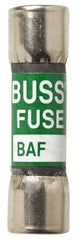 Cooper Bussmann - 250 VAC, 25 Amp, Fast-Acting General Purpose Fuse - Fuse Holder Mount, 1-1/2" OAL, 10 at 125 V kA Rating, 13/32" Diam - Exact Tooling