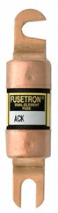 Cooper Bussmann - 100 Amp Time Delay Fast-Acting Forklift & Truck Fuse - 125VAC, 125VDC, 4.46" Long x 1" Wide, Littelfuse CCK100, Bussman ACK-100, Ferraz Shawmut ACK100 - Exact Tooling