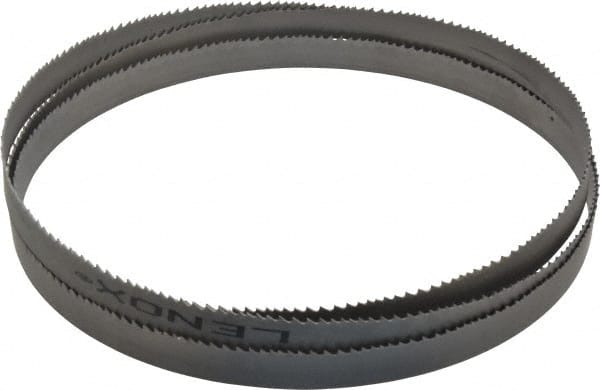 Lenox - 4 to 6 TPI, 10' 10" Long x 1" Wide x 0.035" Thick, Welded Band Saw Blade - M42, Bi-Metal, Gulleted Edge - Exact Tooling