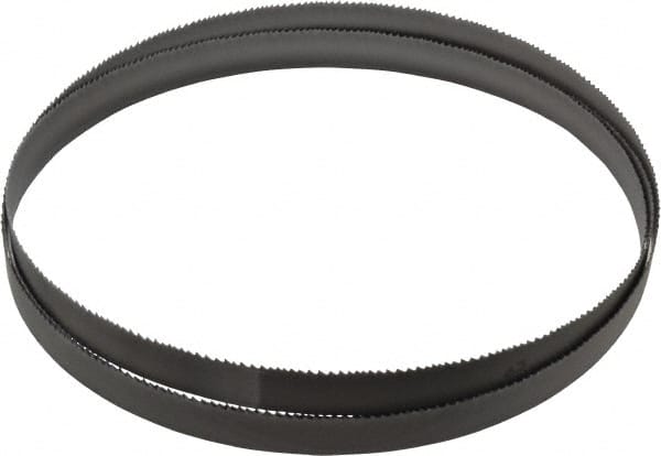 Lenox - 5 to 8 TPI, 11' 6" Long x 1" Wide x 0.035" Thick, Welded Band Saw Blade - Bi-Metal, Toothed Edge, Modified Raker Tooth Set, Flexible Back, Contour Cutting - Exact Tooling