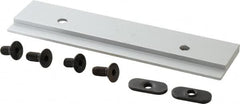 80/20 Inc. - 1-1/2" Wide, 6" High, Open Shelving Aluminum Container Hanger with Hardware - Aluminum, Use with 10 & 15 80/20 Inc. Series Compatible - Exact Tooling